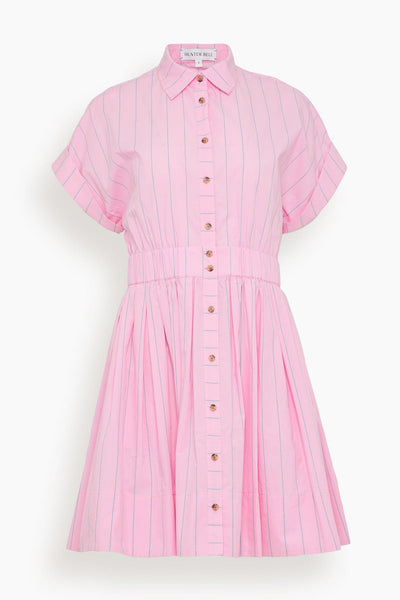 Howard Dress in Watermelon Stripe