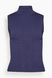 Staud Montclaire Top in Midnight