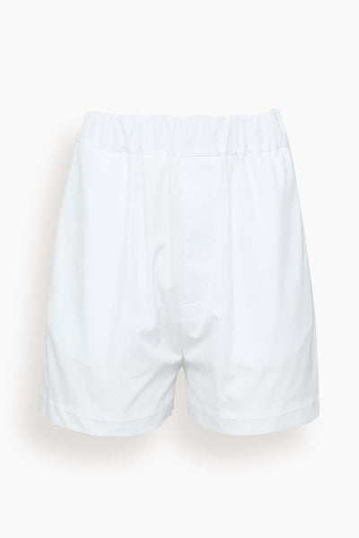 Popeline Shorts in White