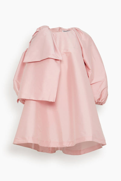 Victoria Short Dress in Warm Pink