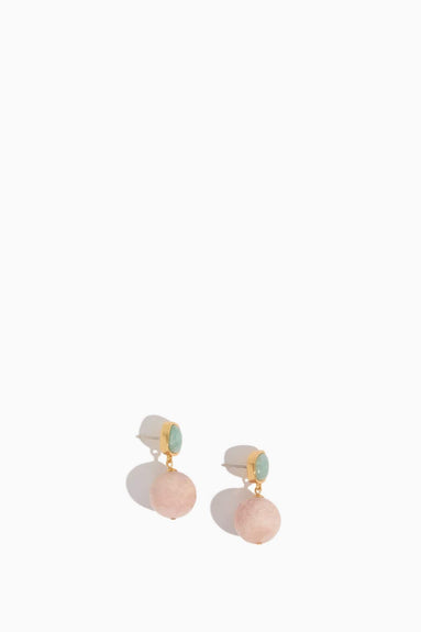 Lizzie Fortunato Earrings Rio Earrings in Blush Lizzie Fortunato Rio Earrings in Blush