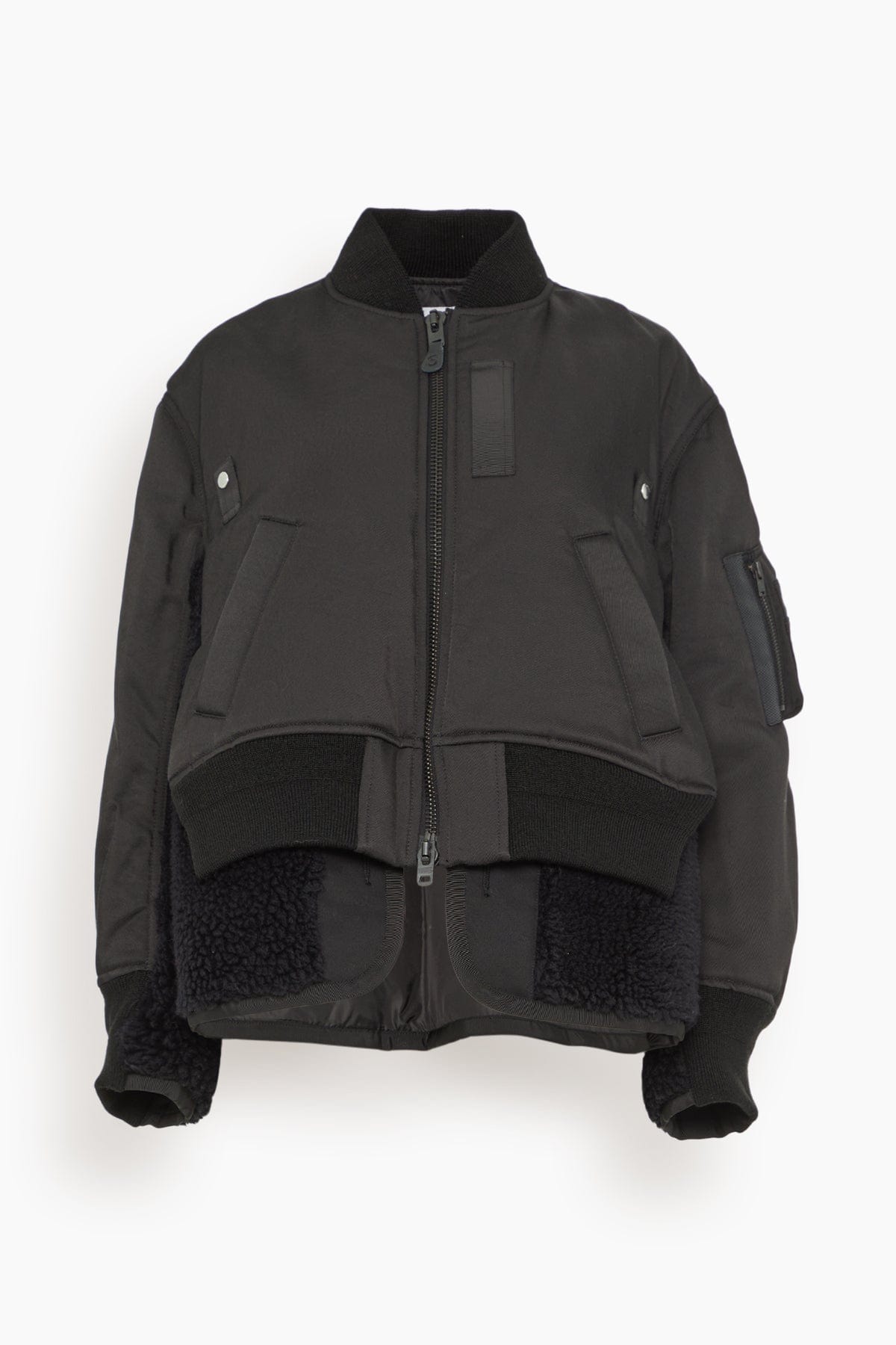 Sacai x SPIEWAK Blouson in Black – Hampden Clothing Sacai x SPIEWAK Blouson in Black – Hampden Clothing