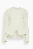 MM6 Maison Margiela Crewneck in Off White