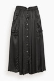 Raquel Allegra Skirts Franklin Skirt in Black Raquel Allegra Franklin Skirt in Black