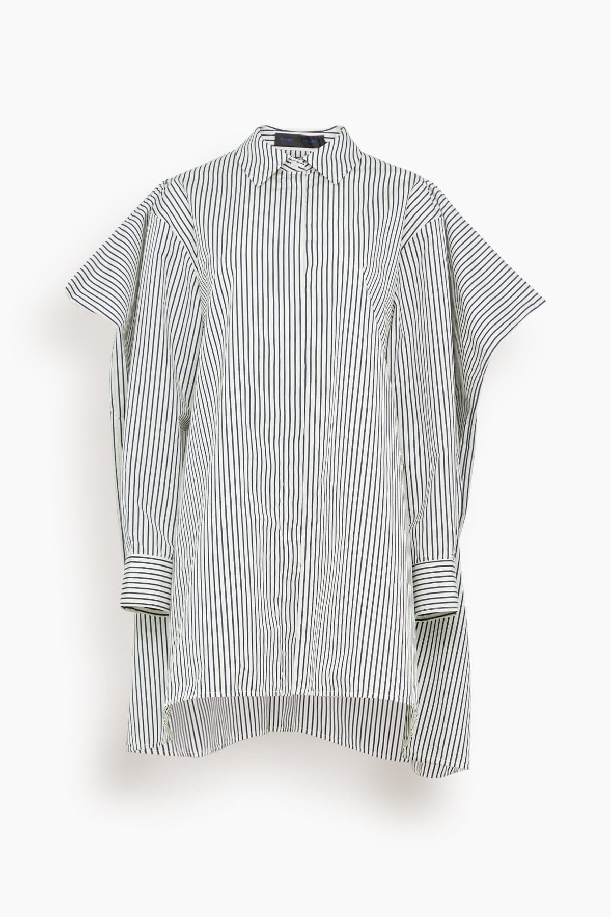 Proenza Schouler Isla Dress in Navy Multi