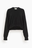 Loulou Studio Sweaters Anzor Sweater in Black Loulou Studio Anzor Sweater in Black