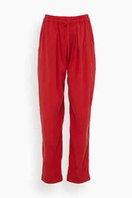Hectorina Pant in Scarlet Red