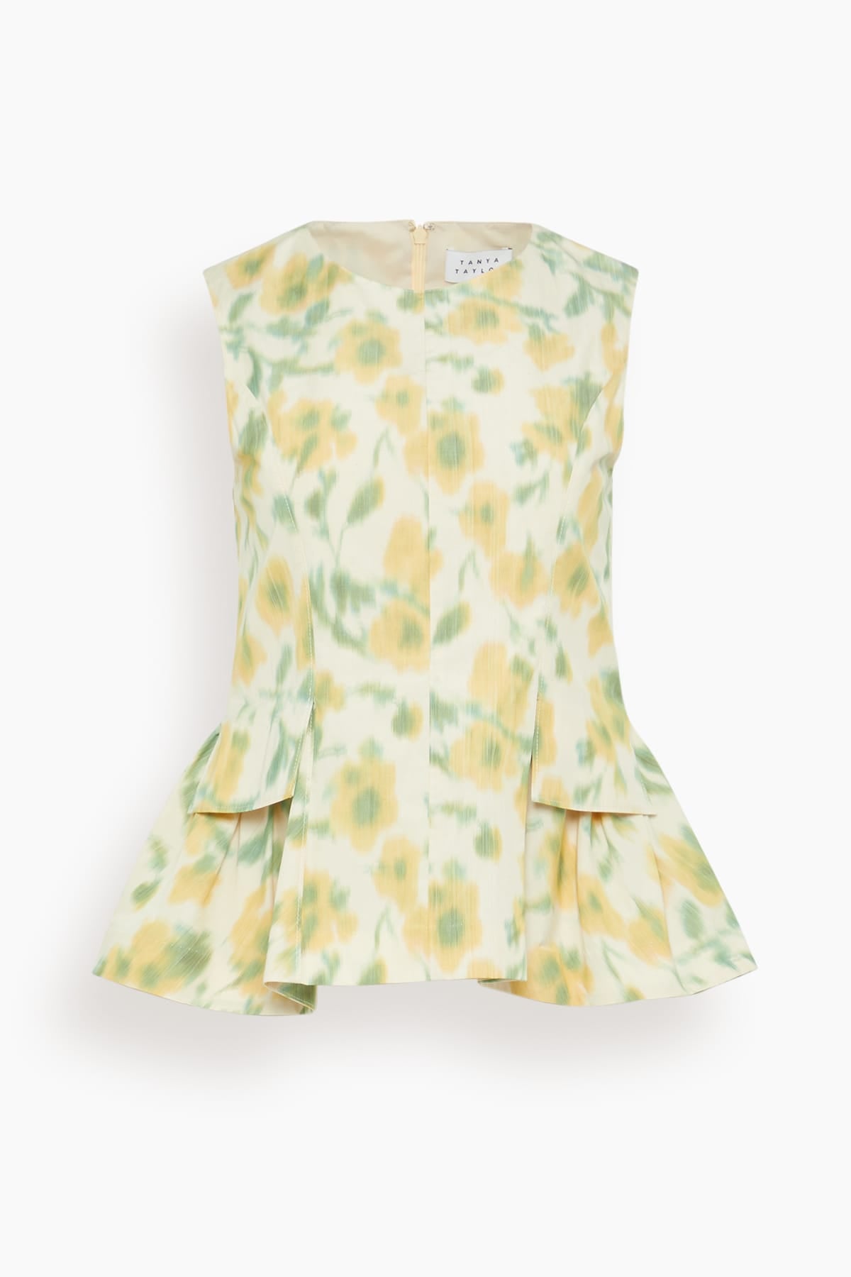 Tanya Taylor Astrid Top in Butter Multi