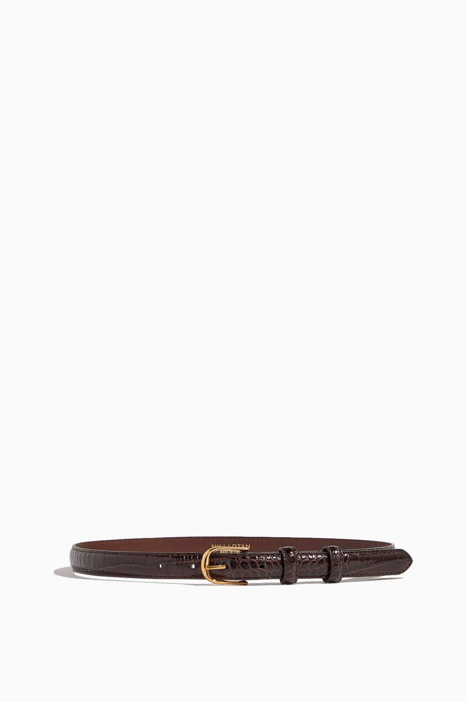 Nili Lotan Belts Jane Belt in Dark Brown Nili Lotan Jane Belt in Dark Brown