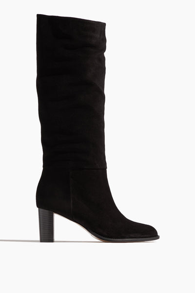 Catherine 70 Scrunchie Boot in Black