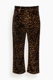R13 X BF Jean in Brown Leopard