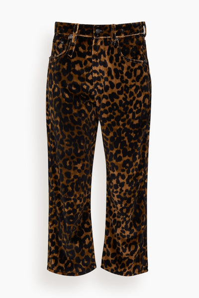 X BF Jean in Brown Leopard