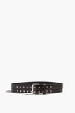 Isabel Marant Split Belt in Black/Silver