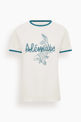 Lucky Vintage Tee in Cream