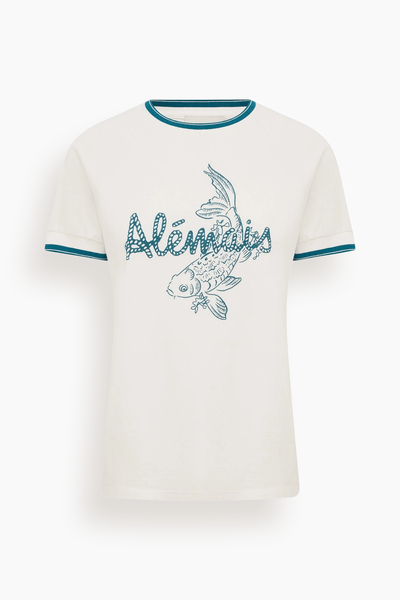 Lucky Vintage Tee in Cream