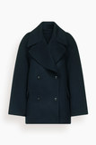 Loulou de Saison Neil Double Breasted Jacket in Navy