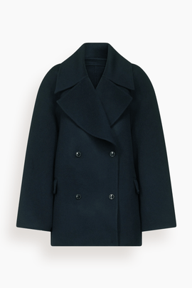 Neil Double Breasted Jacket in Navy