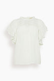 Vanessa Bruno Tops Calisson Blouse in Blanc Vanessa Bruno Calisson Blouse in Blanc