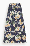 Tanya Taylor Skirts Hudson Skirt in Midnight/Powder Blue Multi Tanya Taylor Hudson Skirt in Midnight/Powder Blue Multi