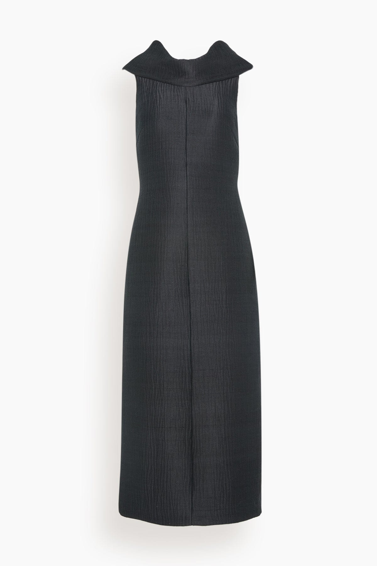 Brandon Maxwell Blair Sheath Dress in Black