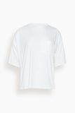 Jamie Haller The Boxy Tee in White