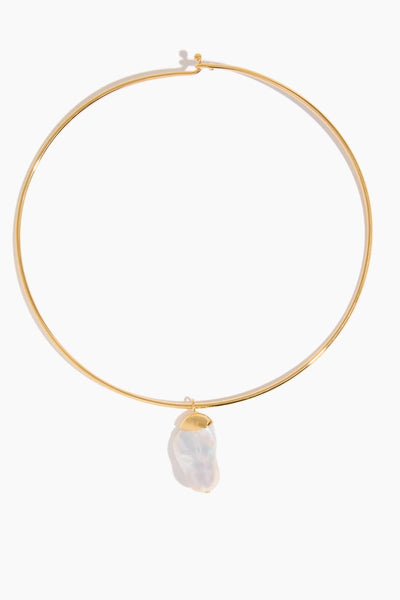 Best Lady Necklace in Pearl Gold
