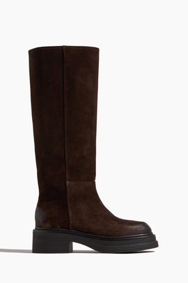 Suede Sensation Knee Boot in Dark Chocolate