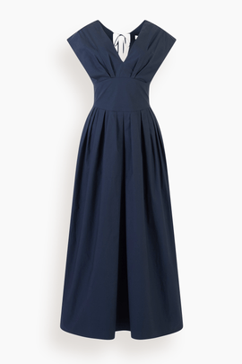 In Full Bloom Dress in Navy