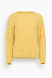 Isabel Marant Ponara Sweater in Light Yellow