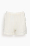 Lemlem Safia Shorts in Lacee Cream
