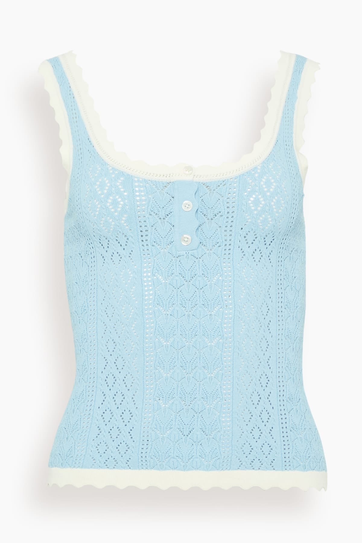 Sea Georgia Knit Tank Top in Blue