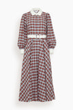 Hunter Bell Randolph Dress in Alpine Plaid