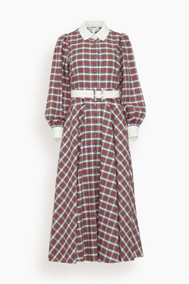 Randolph Dress in Alpine Plaid
