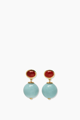 Umbria Earring in Amazonite/Multi