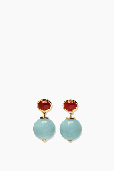 Umbria Earring in Amazonite/Multi