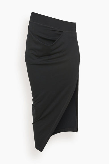 JW Anderson Skirts Asymmetric Draped Skirt in Black