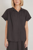 Xirena Tops Noah Shirt in Black Xirena Noah Shirt in Black
