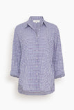 Xirena Tops Beau Shirt in Indigo-Go