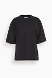 Tanaka Tops The Boxy Tee in Black The Boxy Tee in Black