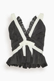 Sea Thalia Ramie Tank Top in Black