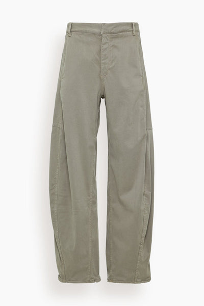 Reactive Garment Dyed Stretch Twill Sid Pant in Pewter