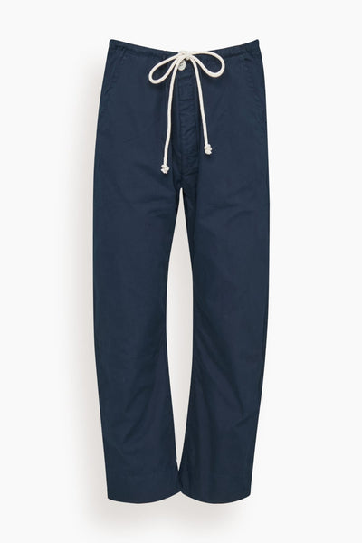 The Rope Tie Pant in Navy