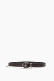 Isabel Marant Belts Coraline Belt in Black/Silver
