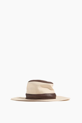 Liora Hat in Natural/Black