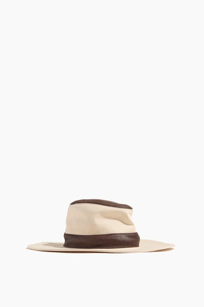 Liora Hat in Natural/Black