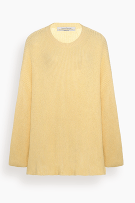 Draped Crew Knit in Sun