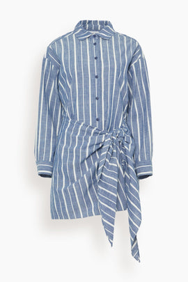 Alessandra Mini in Chambray Blue