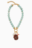 Lizzie Fortunato Desert Bloom Necklace in Amazonite
