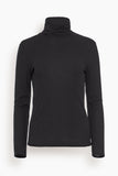 Loulou de Saison Gallinara Long Sleeve Top in Black