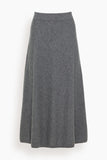 Lisa Yang Torie Skirt in Graphite